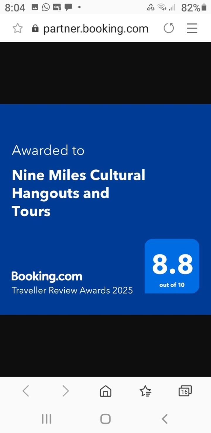 Nine Miles Cultural Hangouts And Tours Stepney Exterior photo